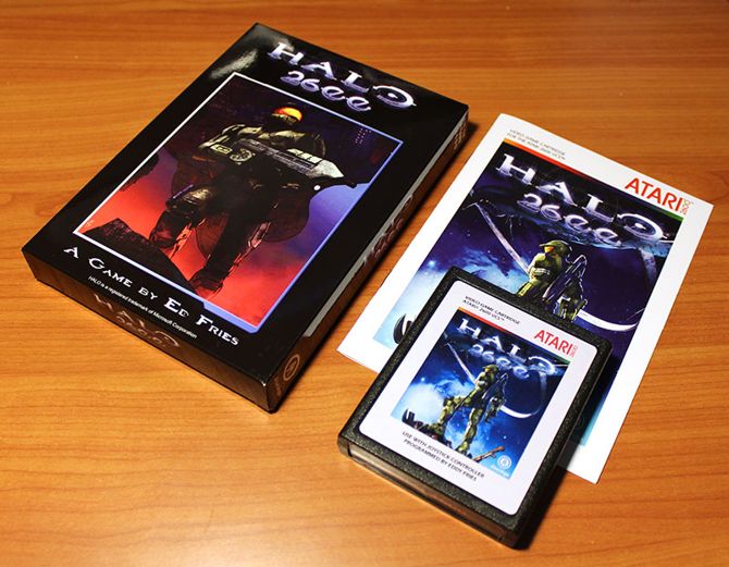 Halo 4 en consola Atari 2600